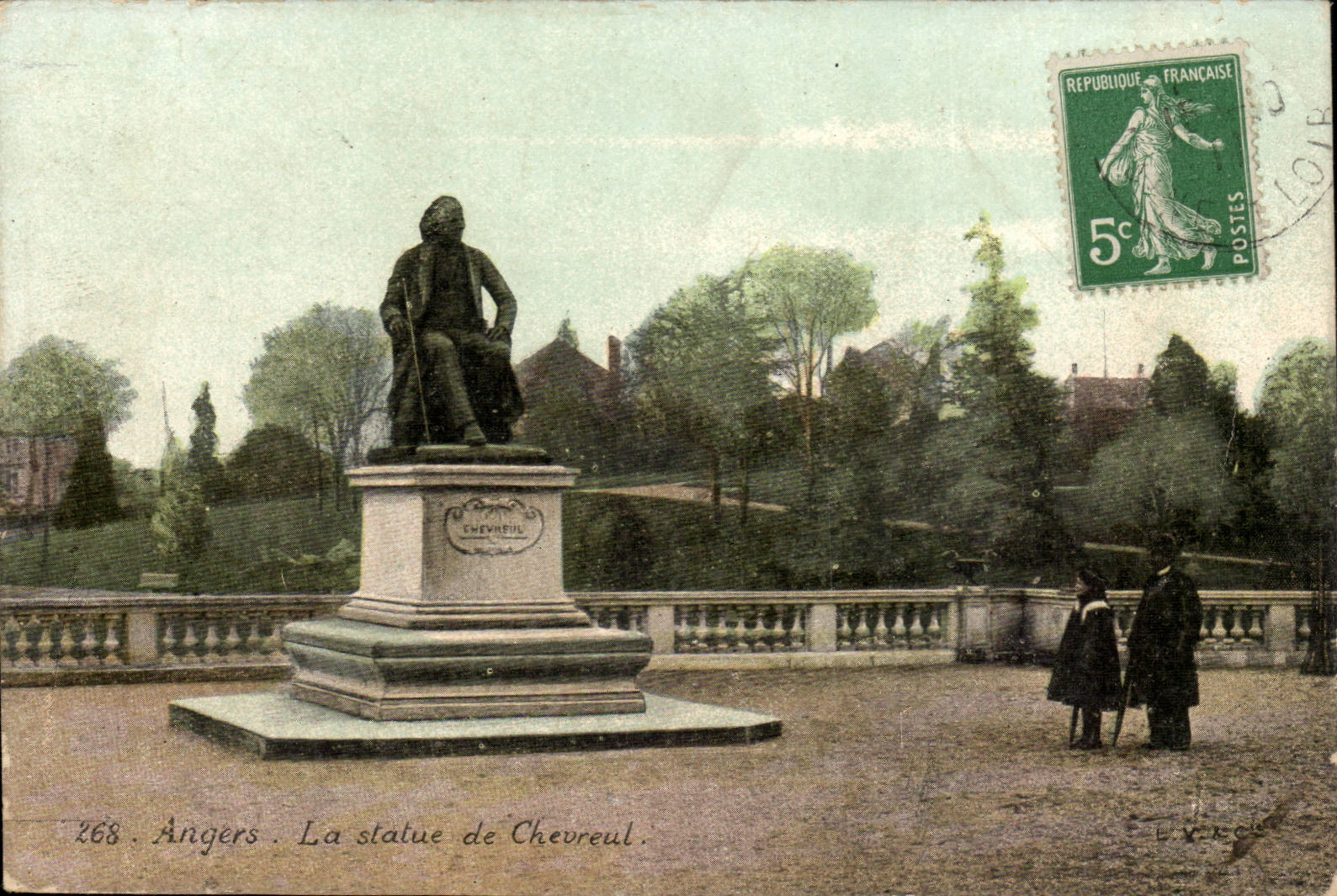 Angers cPA Statue of Chevreul