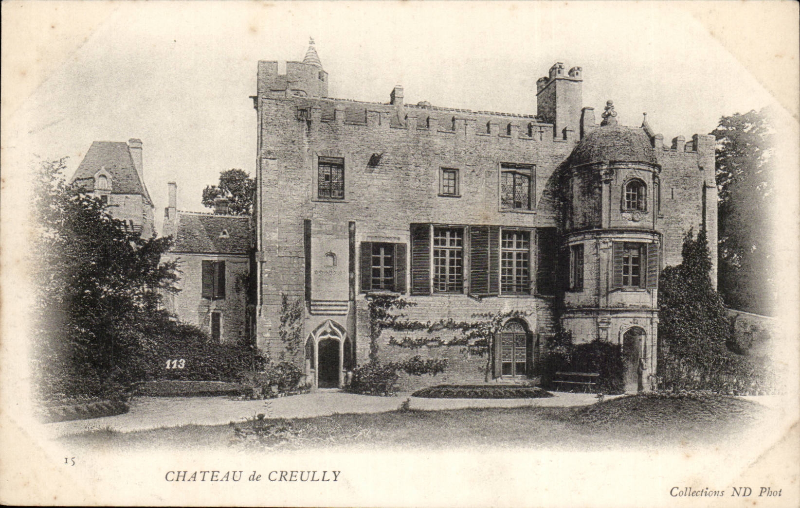 CPA Castle of Creully