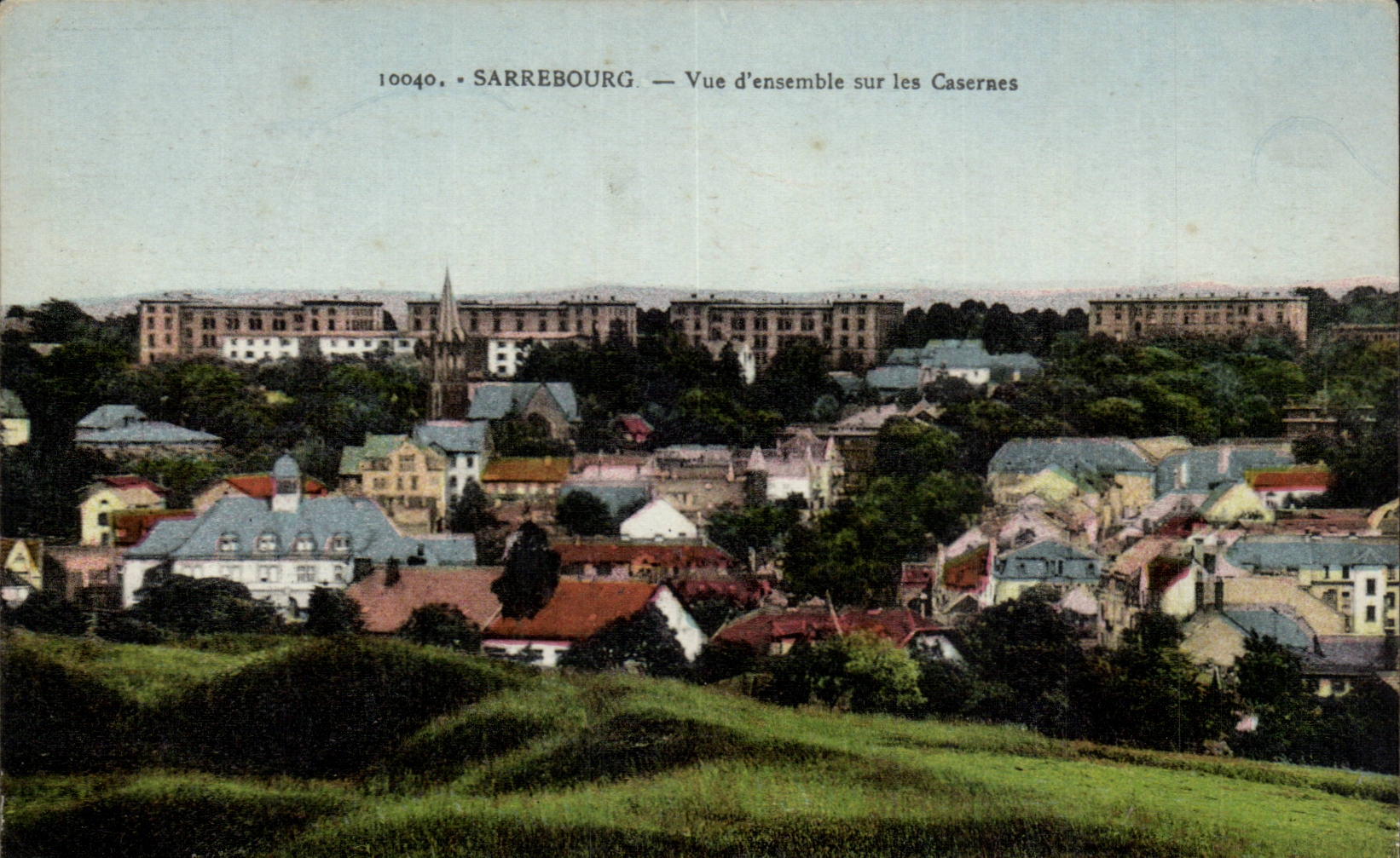 Sarrebourg CPA Overall picture on the barracks