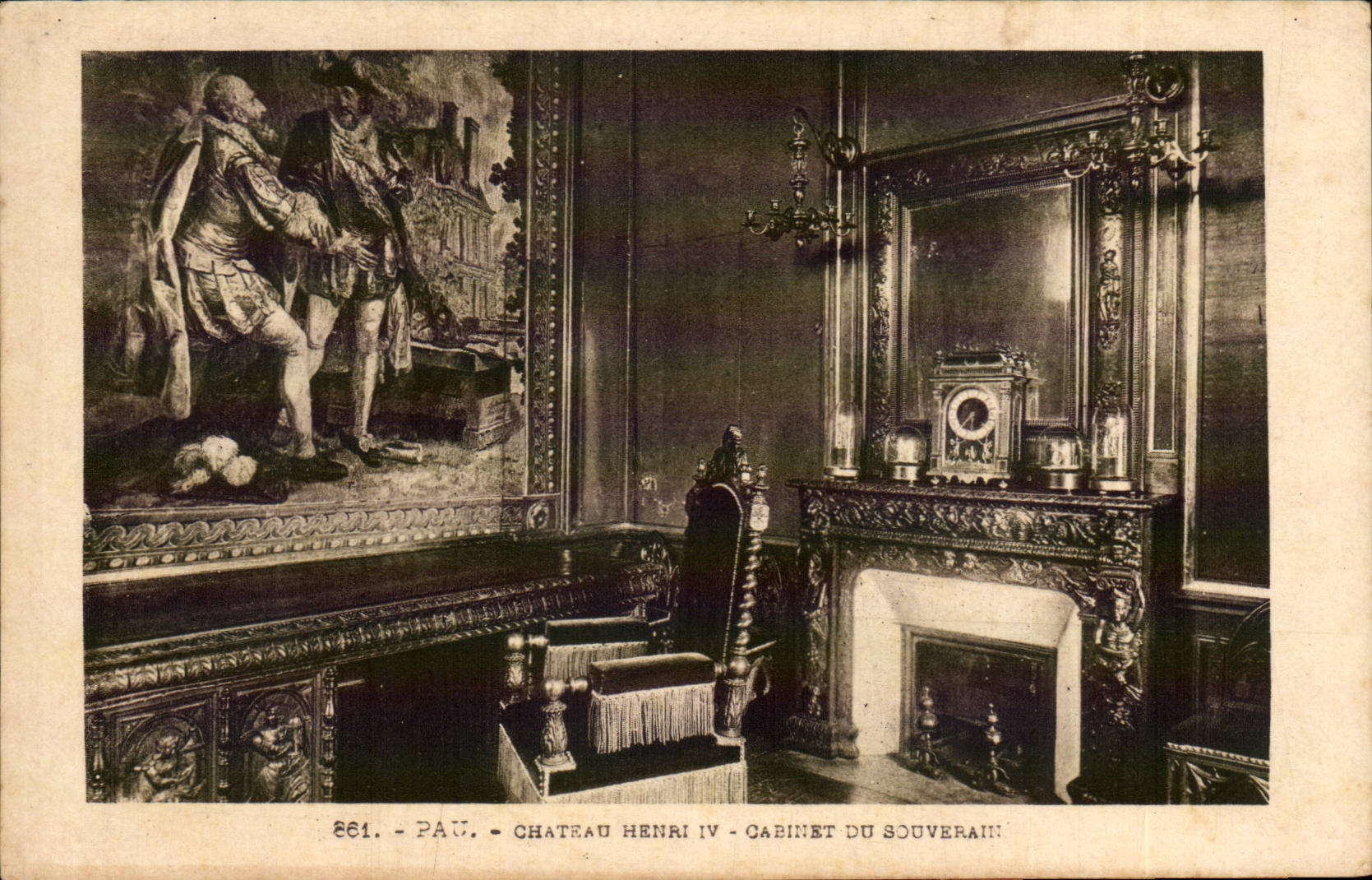 Pau - Chateau Henri IV - Le Cabinet CPA 