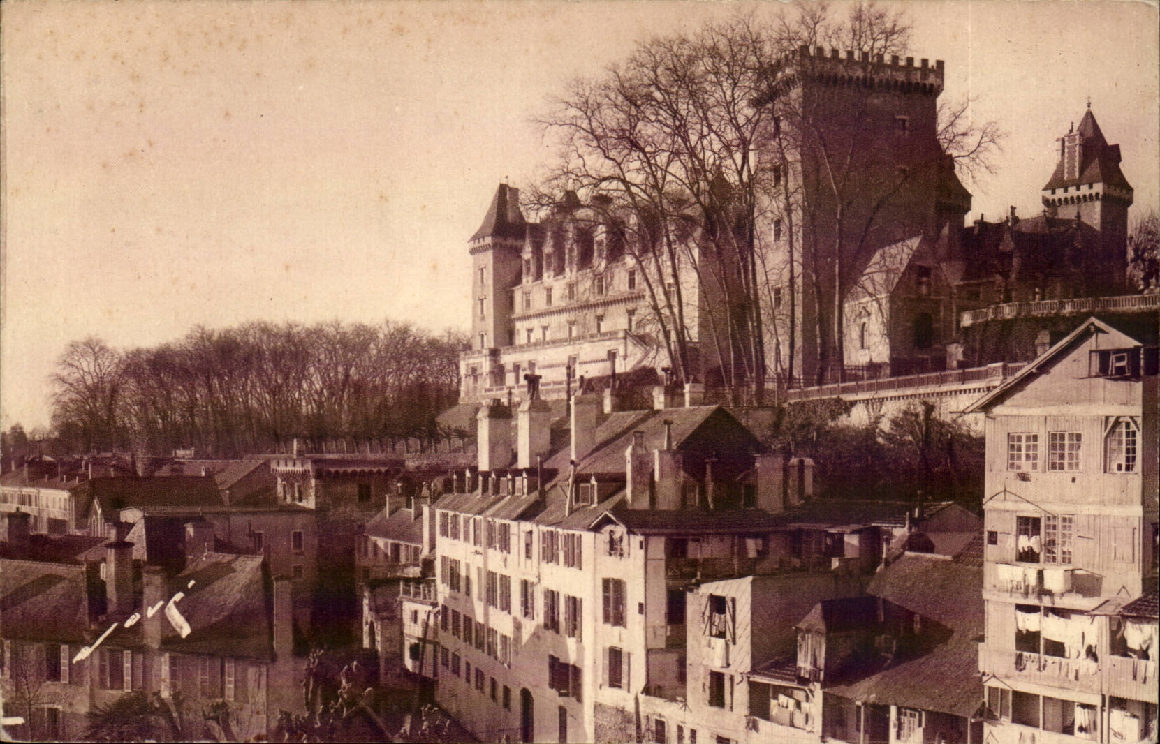 Pau - Chateau Henri IV - Facade Sud Est CPA