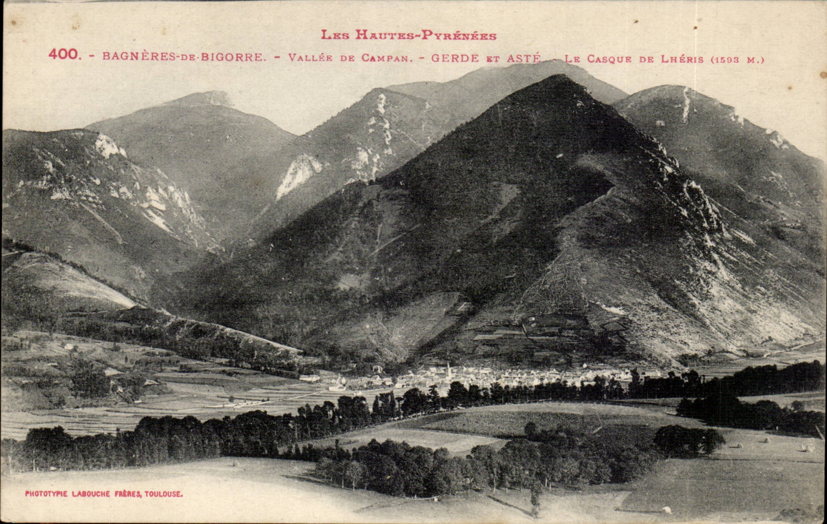 Bagneres de Bigorre - Valley of Campan - Oerde and Aste - Circus CPA