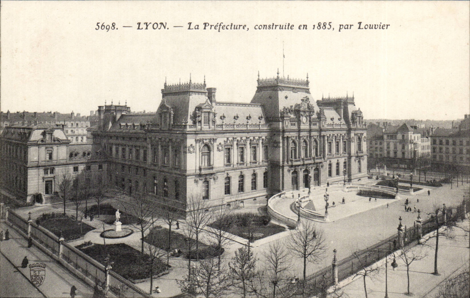 Lyon CPA Prefecture built in 1885 by Louvier
