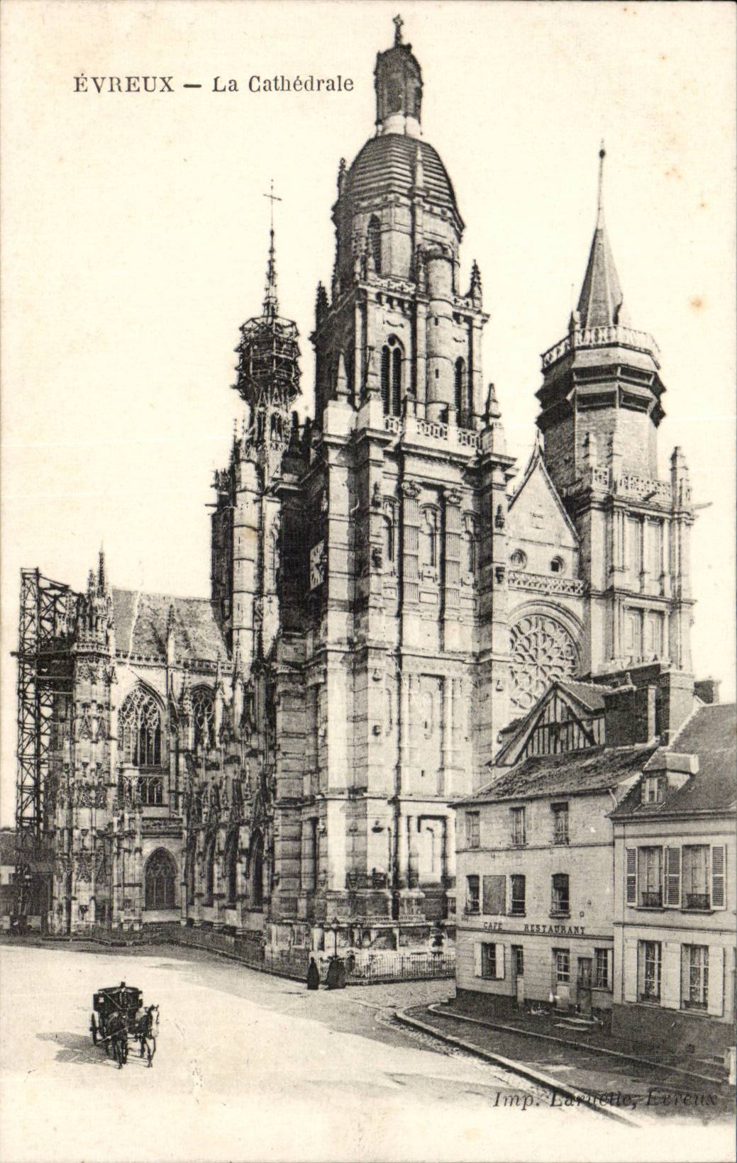 evreux CPA die Kathedrale