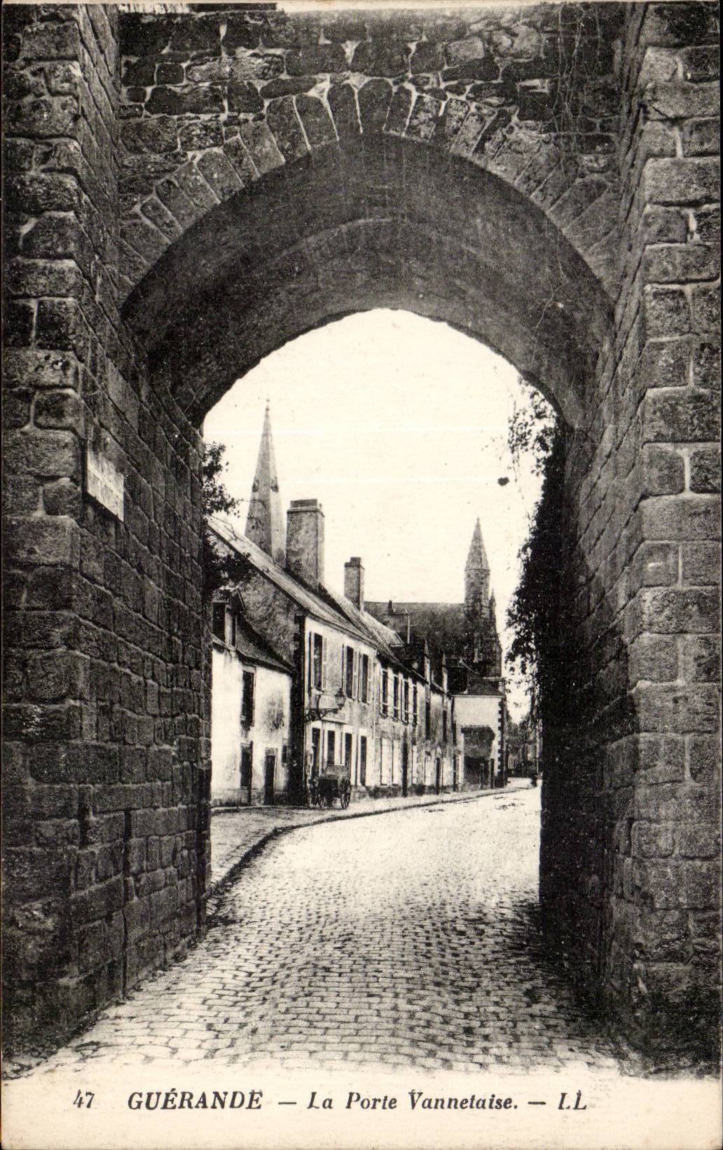 Guerande CPA die Vannetaise Tur