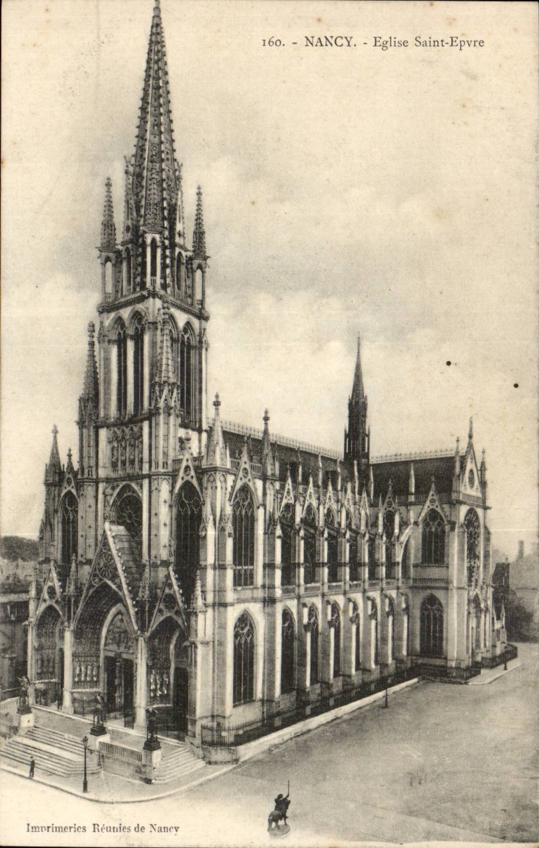 Nancy cPA Eglise Saint Epvre