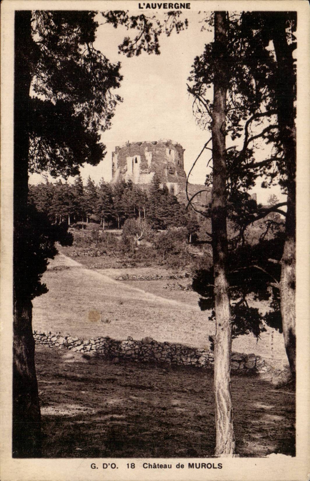 CPA Castle of Murols