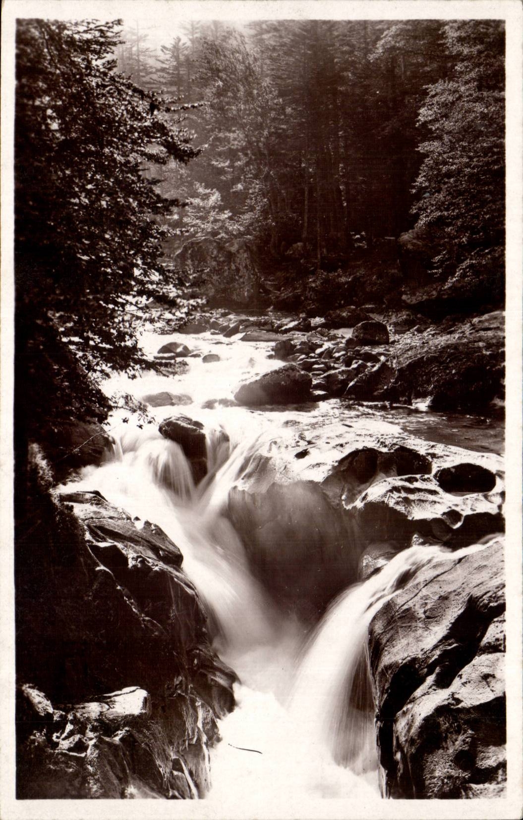 CAuterets CPA Cascades of the step of the bear