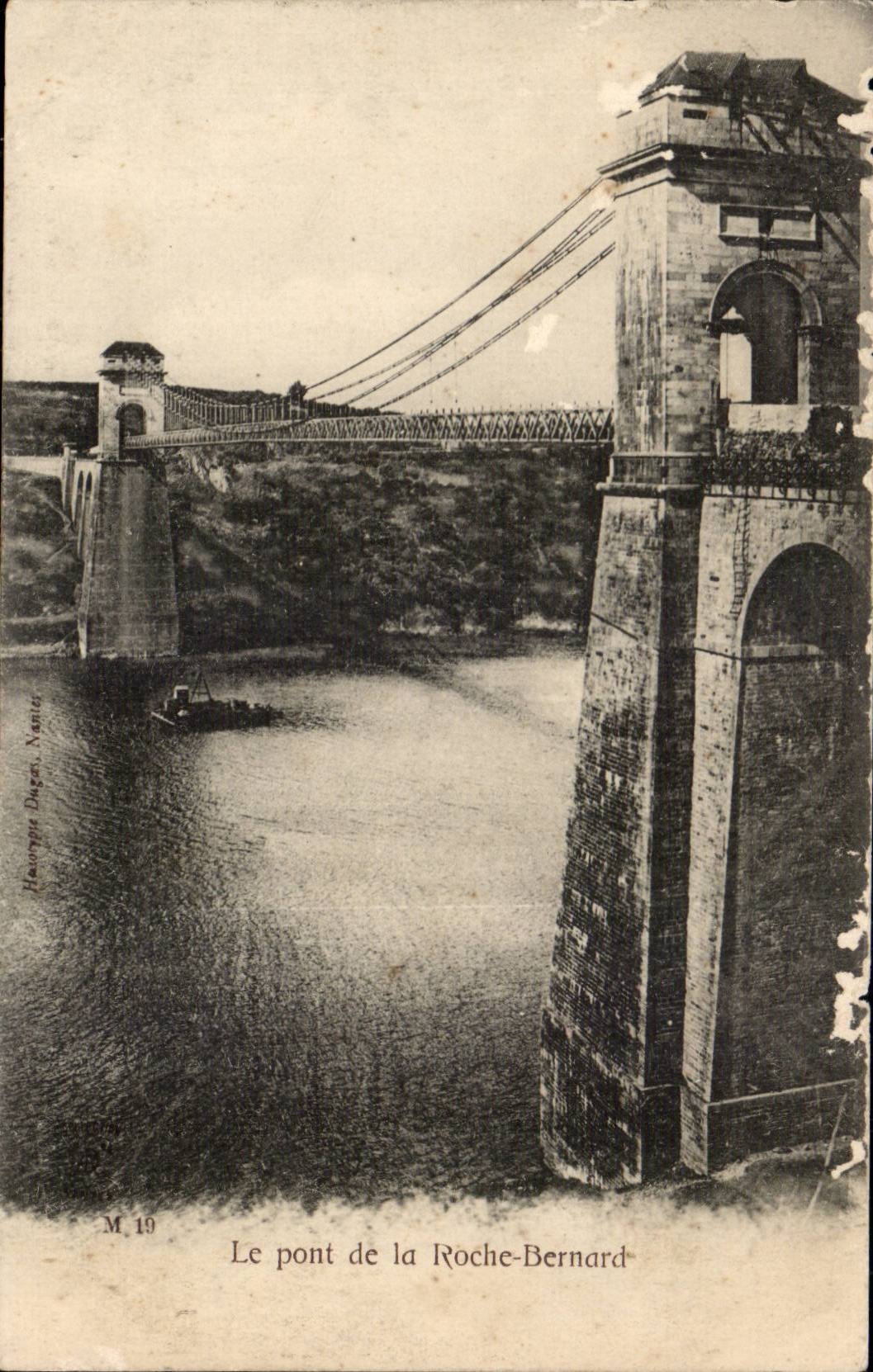 The Bridge of the Rock Bernard - CPA