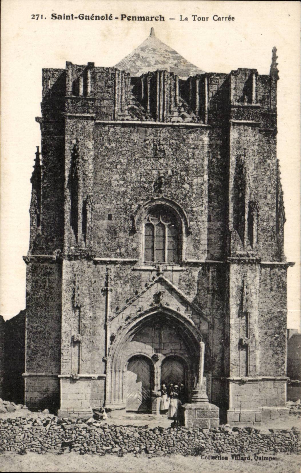 saint Guenote Penmarch - the Caree Tower - CPA