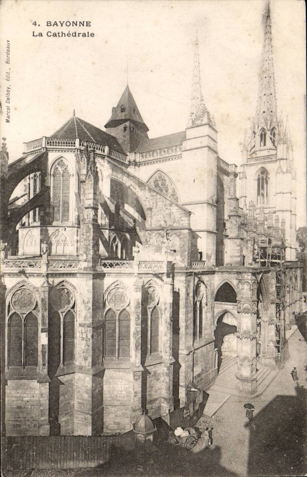 Bayonne - the Cathedral - CPA