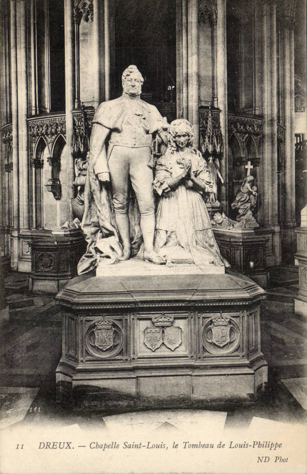 Dreux - Chapelle saint Louis le Tombeau de Louis Philippe - CPA