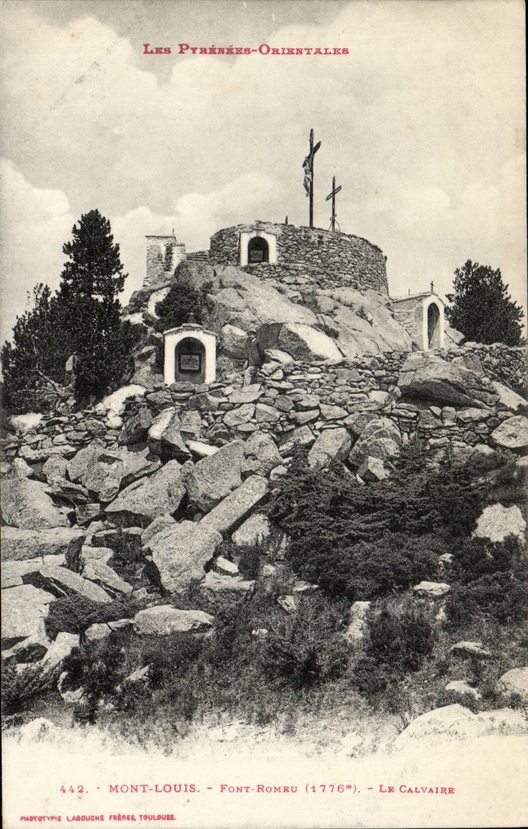 Louis mount - Fort Romeu the 1776 Martyrdom - CPA