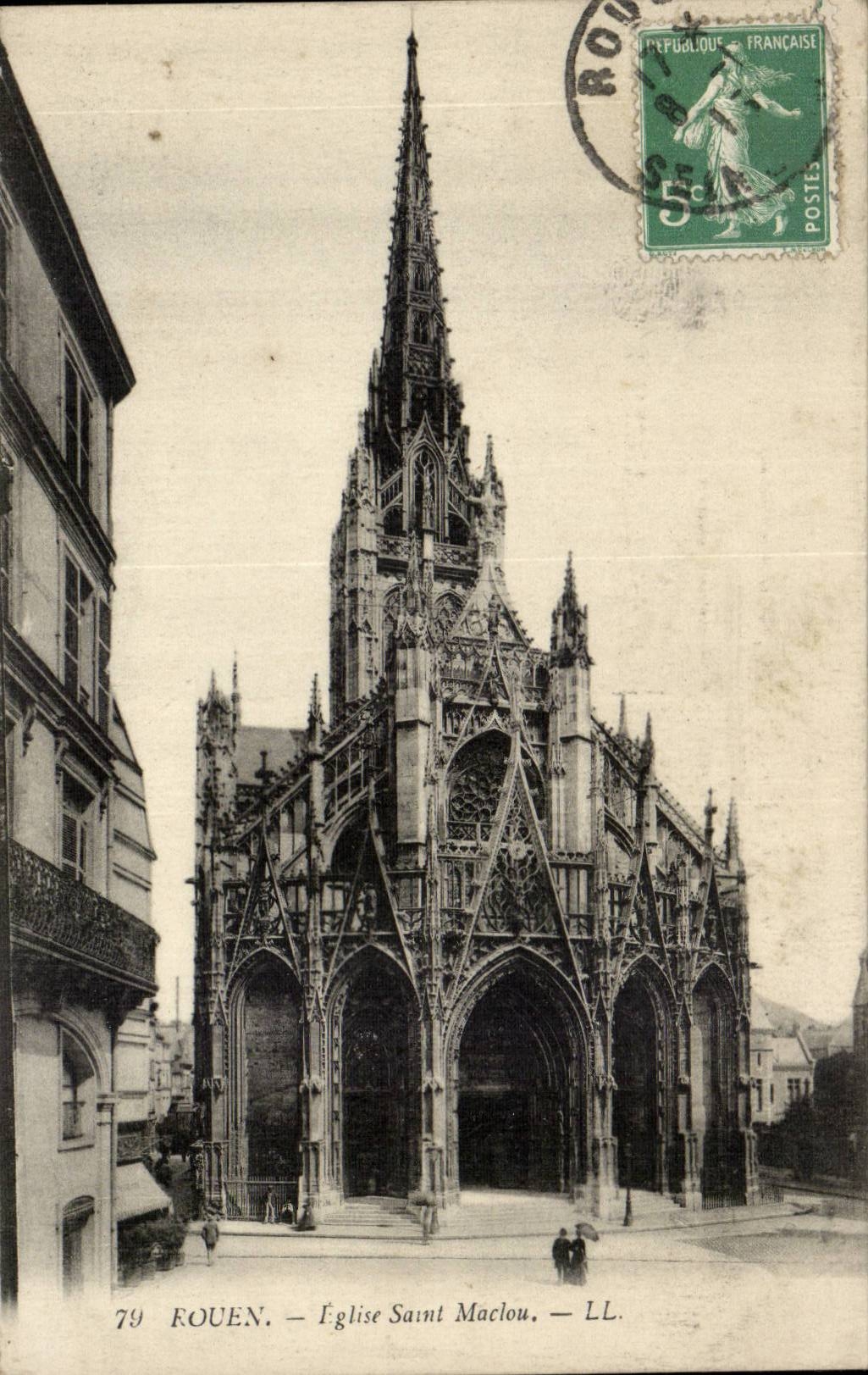 Rouen CPA Church Saint Mathieu