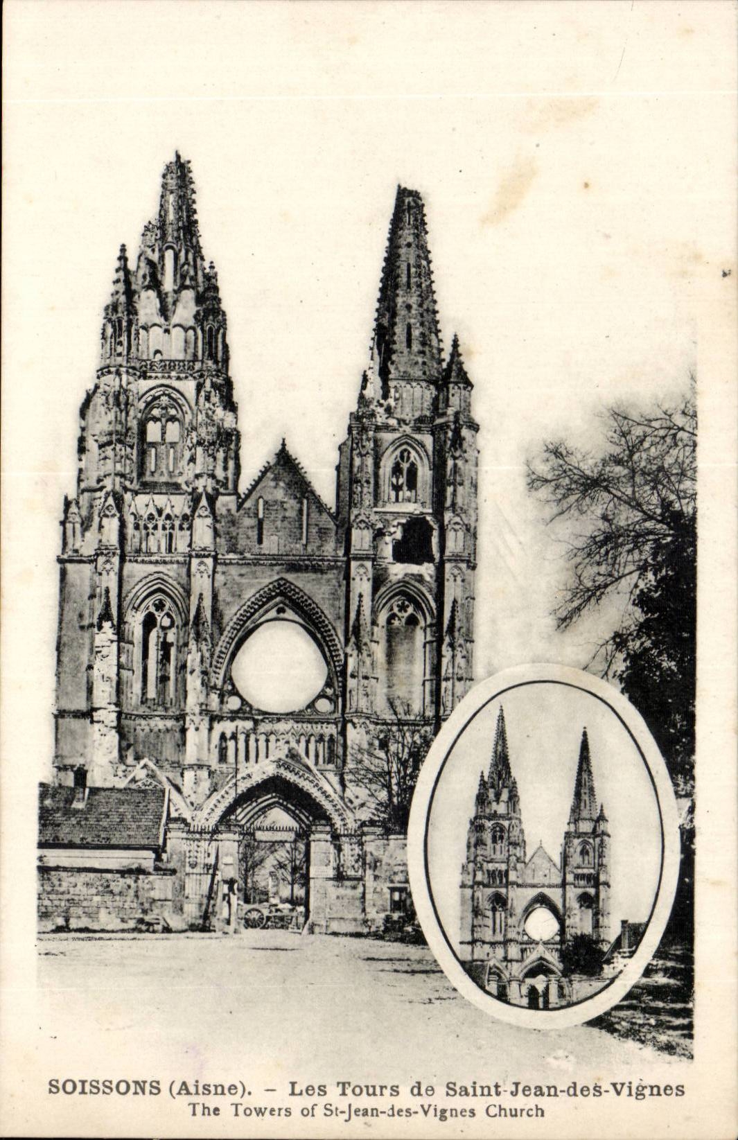 Soissons CPA Tours of Saint Jean of the Vines