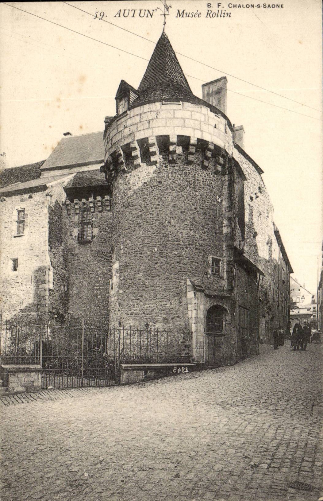 Autun - Rollin Museum - CPA