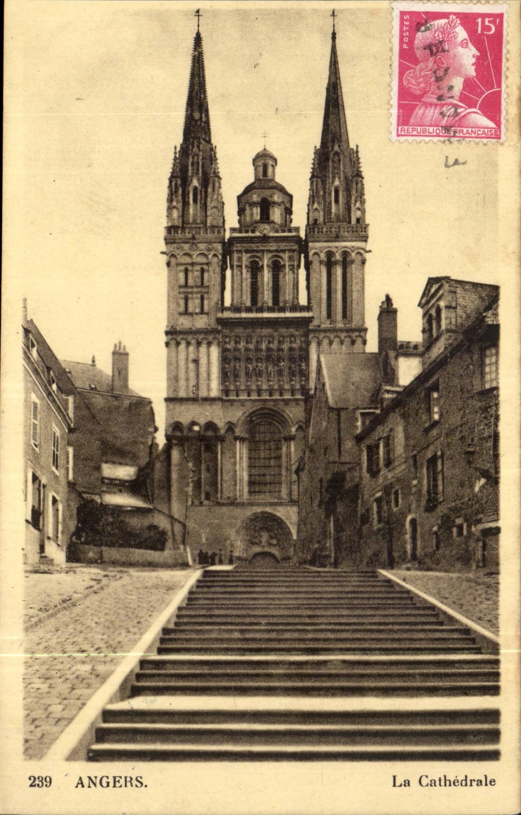 Angers CPA the cathedral