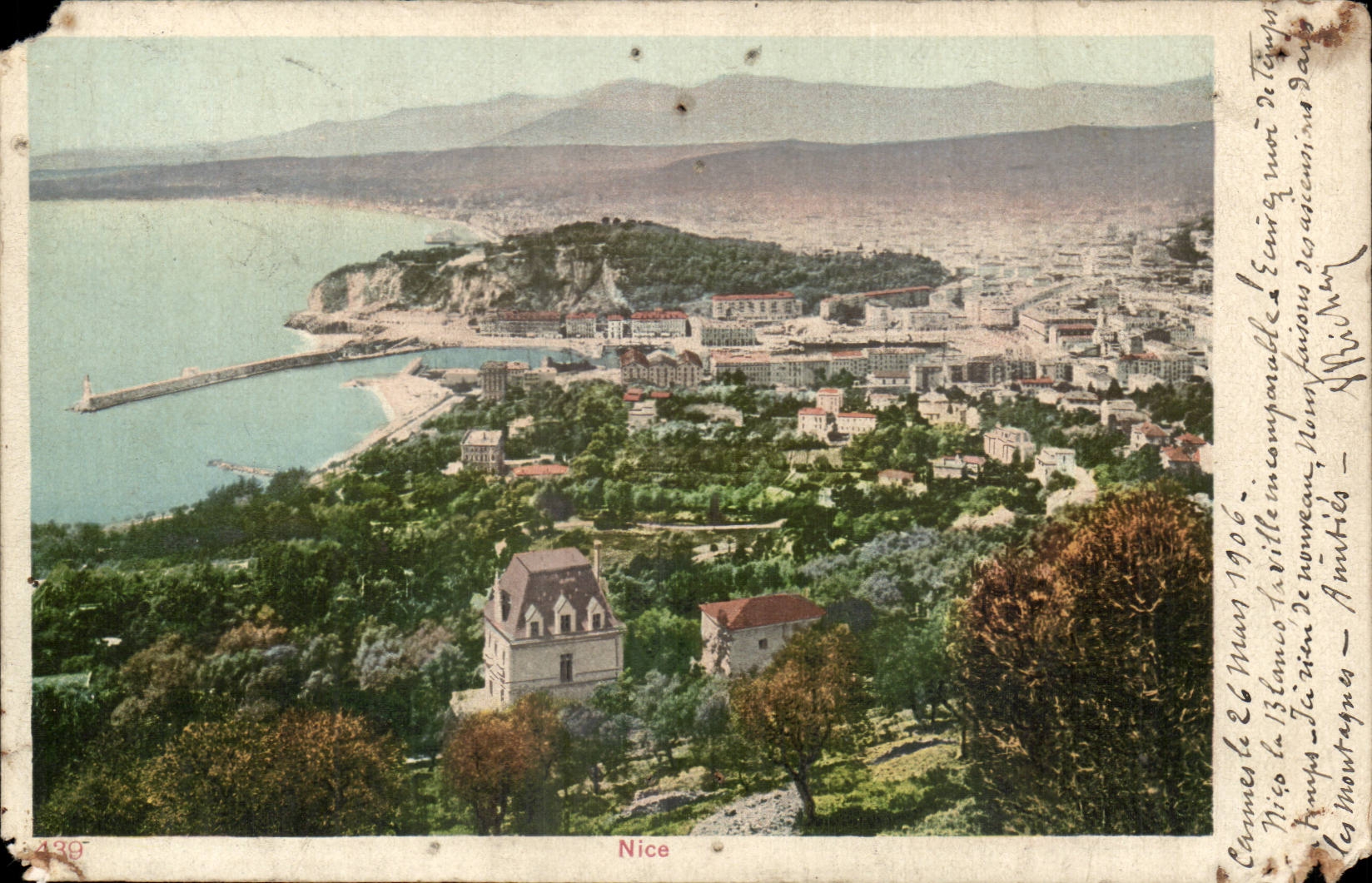 Nette - 1906 - Ansicht - zerrissen - CPA