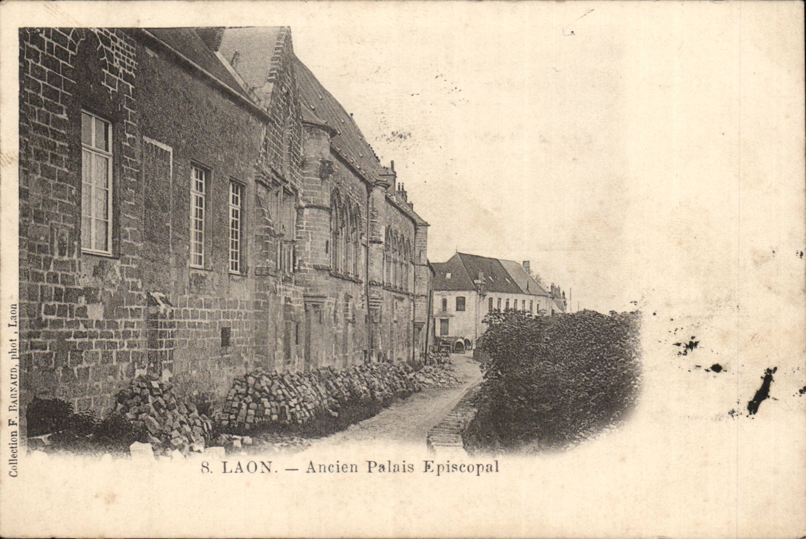 Laon - Old Episcopal Palate - CPA