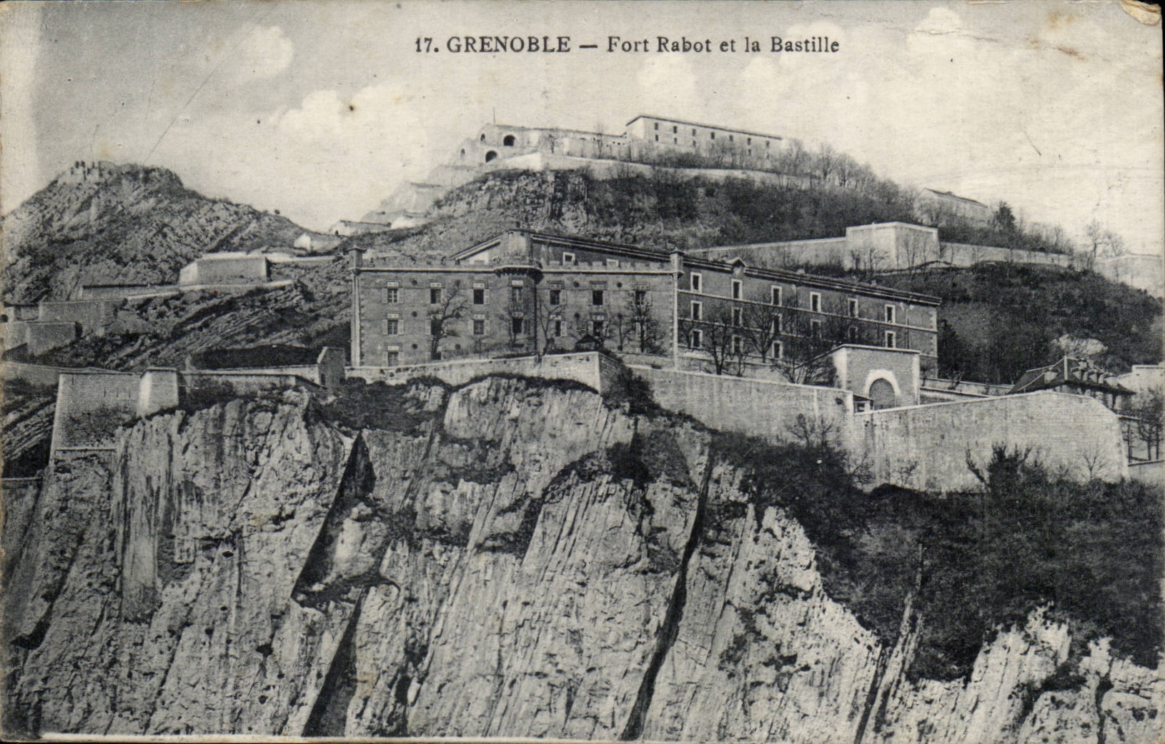Grenoble - Fort Plane and the Bastille - CPA