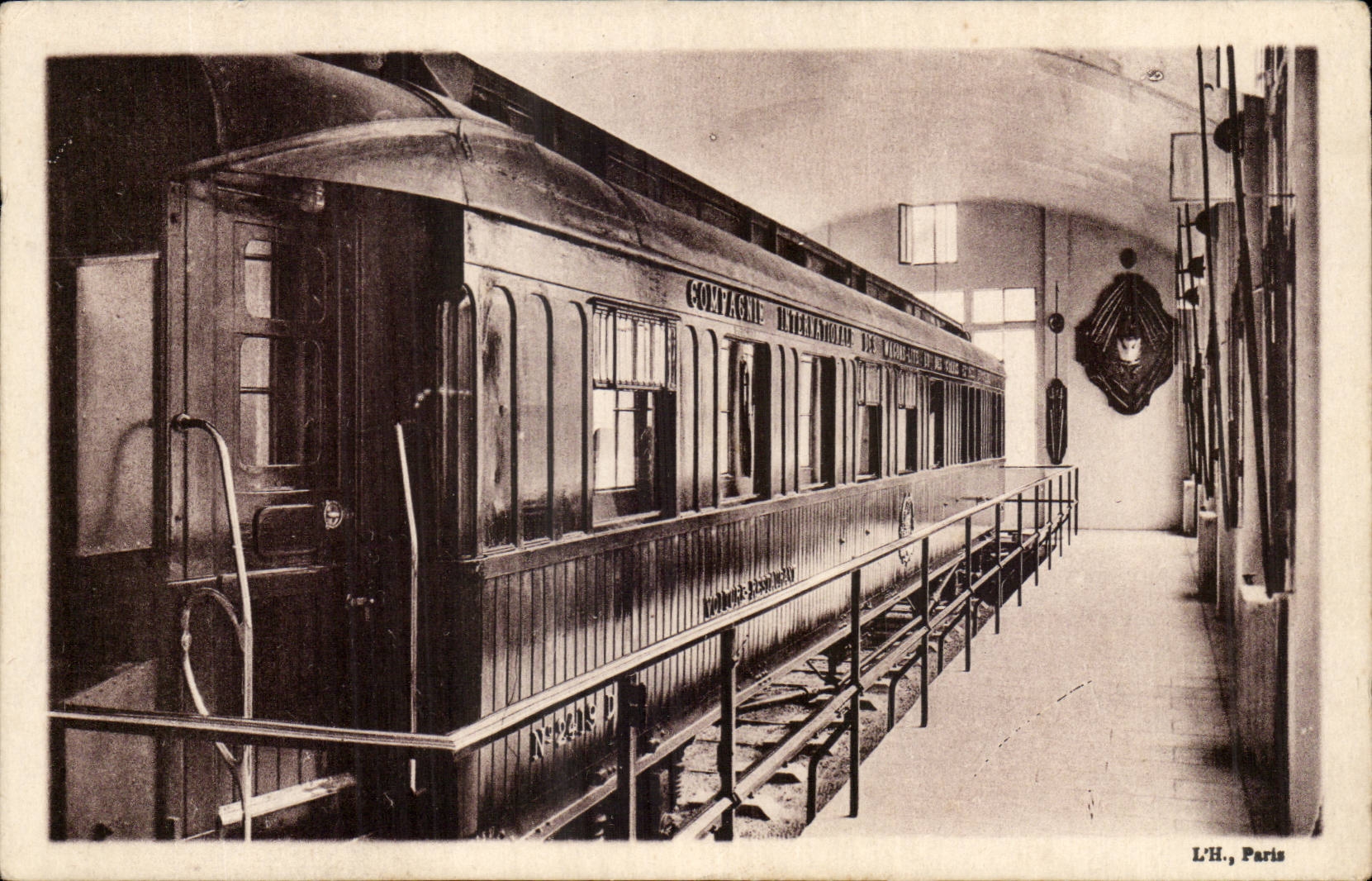 Compiegne - der Trainer des Foch Marschalls oder war Zeichen der Waffenstillstand am 11 November 1918 - Zug - CPA