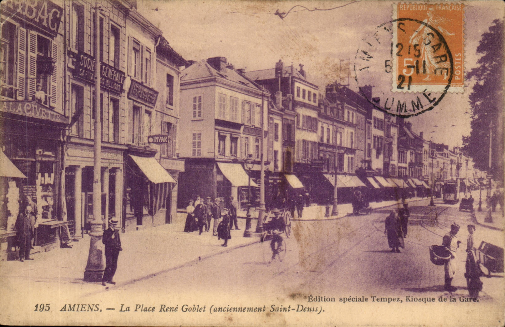 Amiens CPA the place Rene Goblet (Saint in the past Denis)