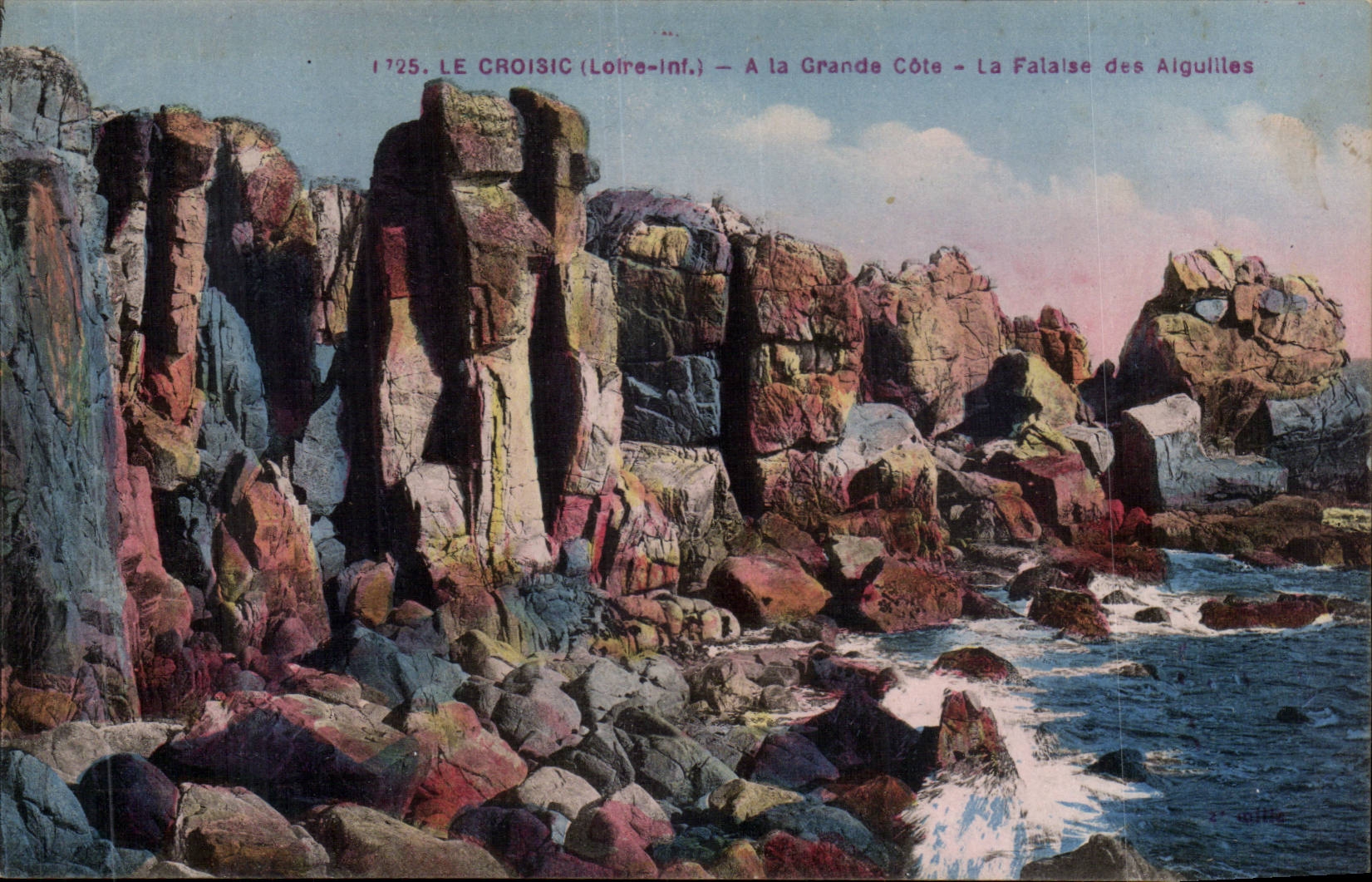 CRoisic CPA With the great dimension the cliff of the Needles