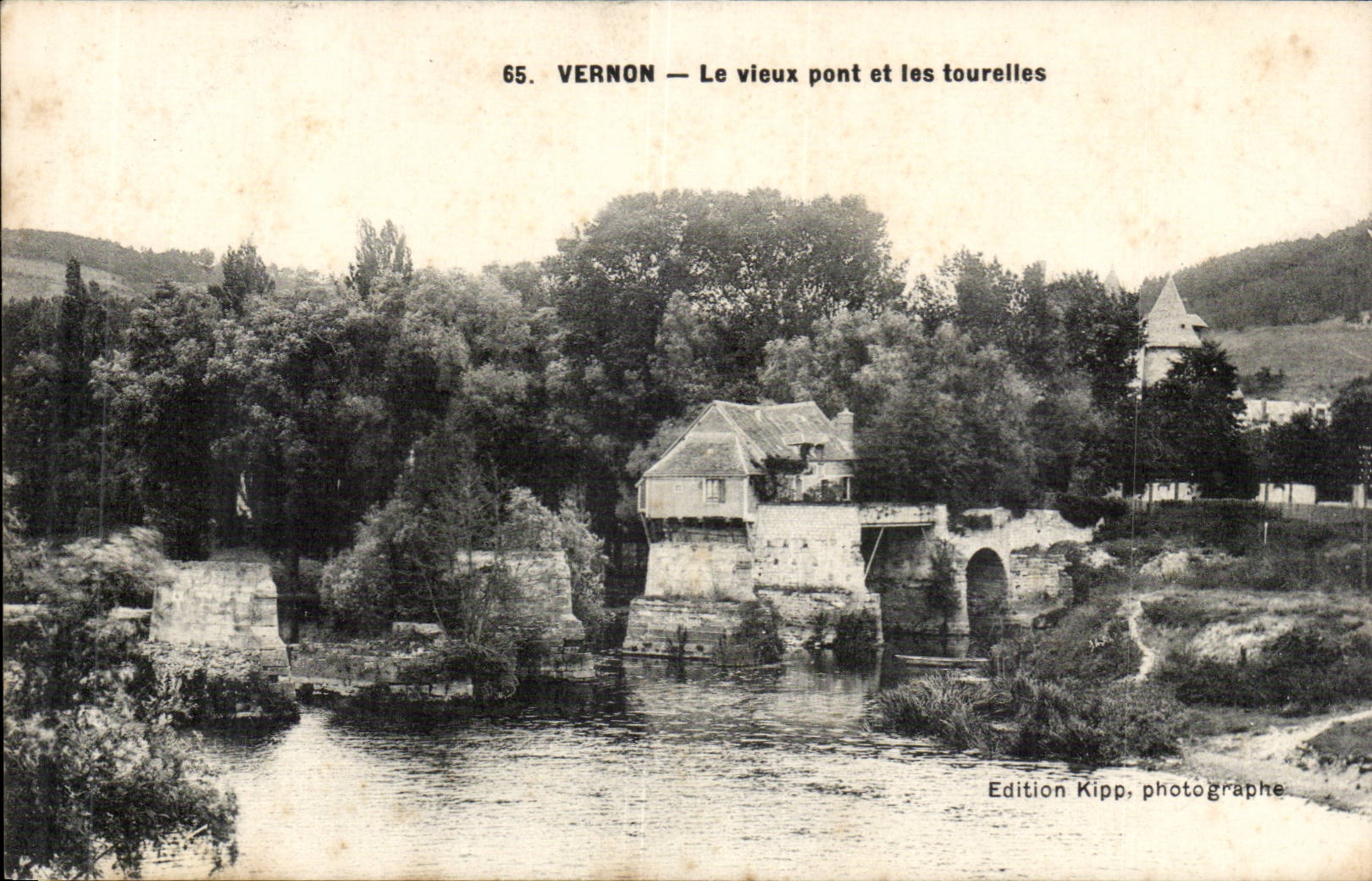 Vernon CPA the old bridge and turrets