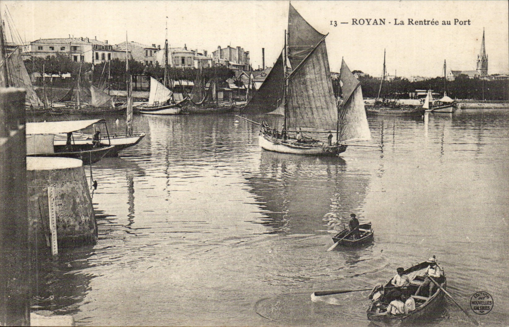 Royan CPA der Wiedereintritt vom Port (Boot)