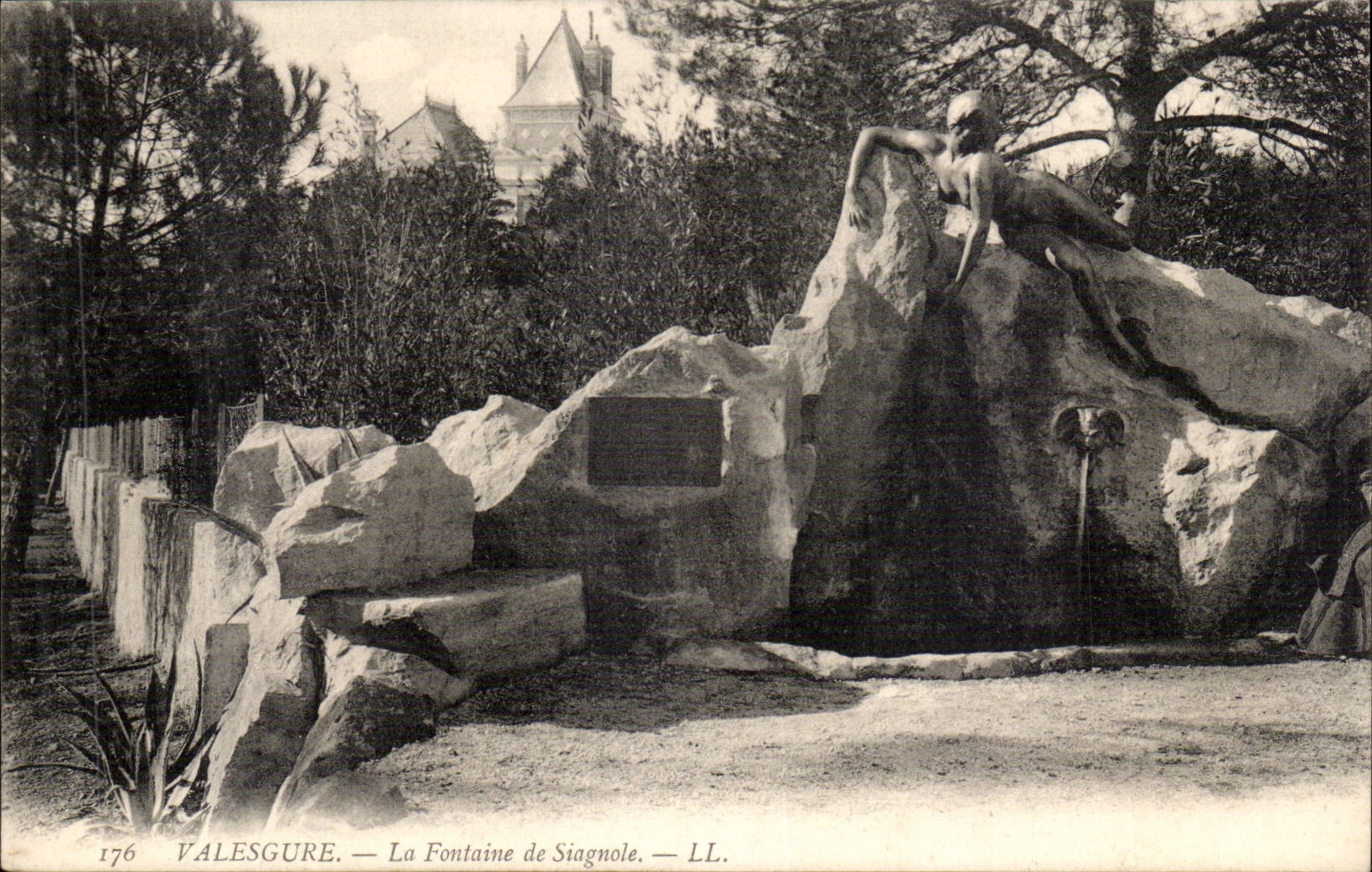 Valesgure CPA La fontaine de Siagnole