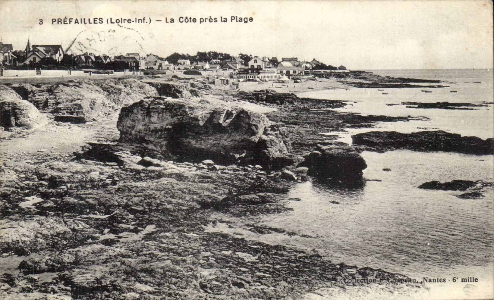 Prefailles CPA der Massabschluss der Strand