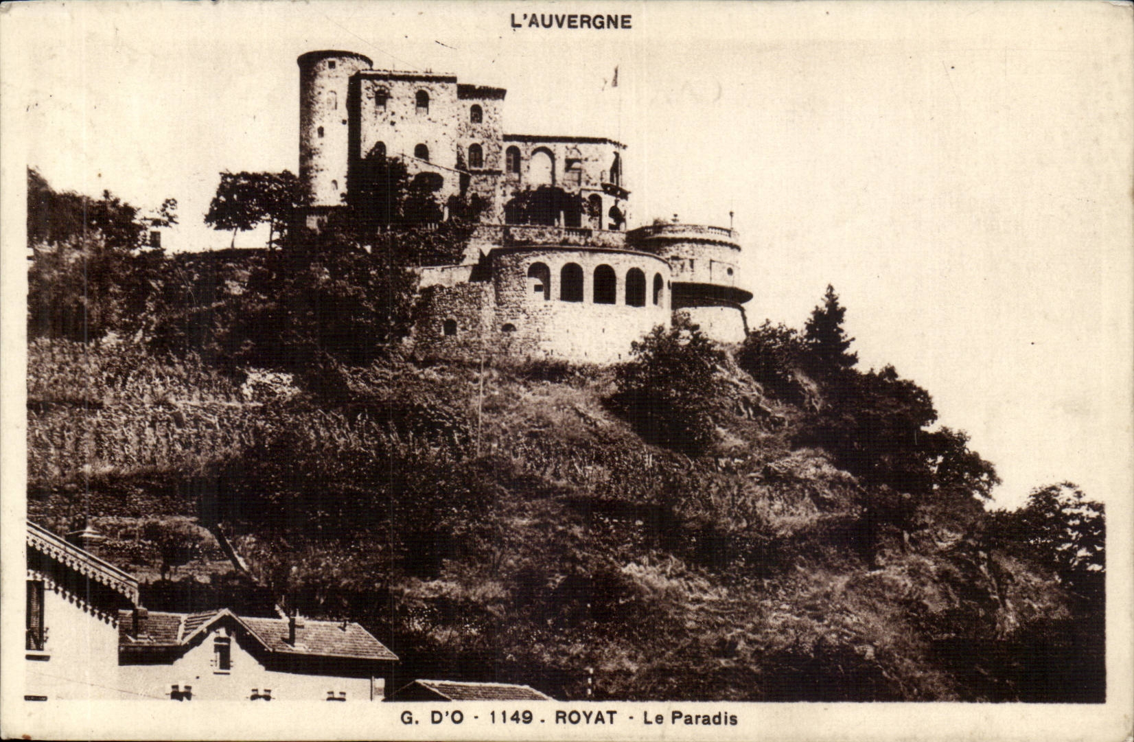 Auvergne CPA Royat the paradise