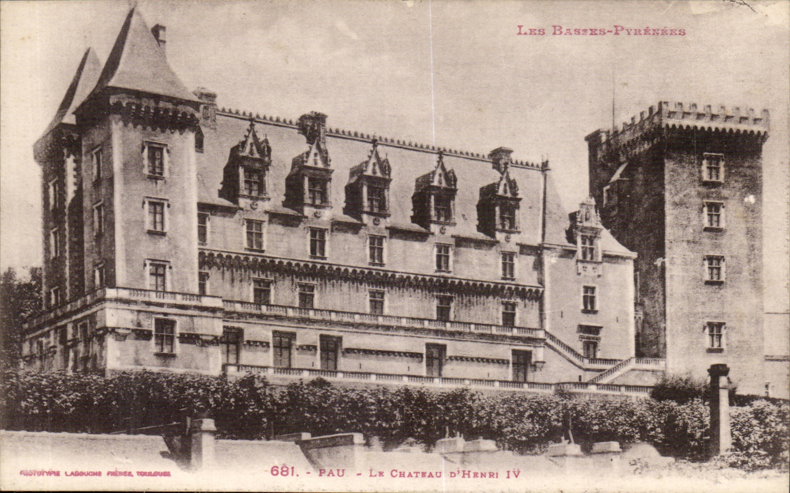 Pau CPA Le chateau d'Henri IV