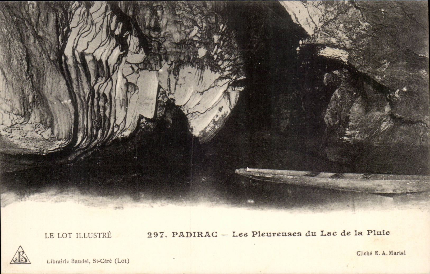 Padirac CPA Les pleureuses du lac de la pluie