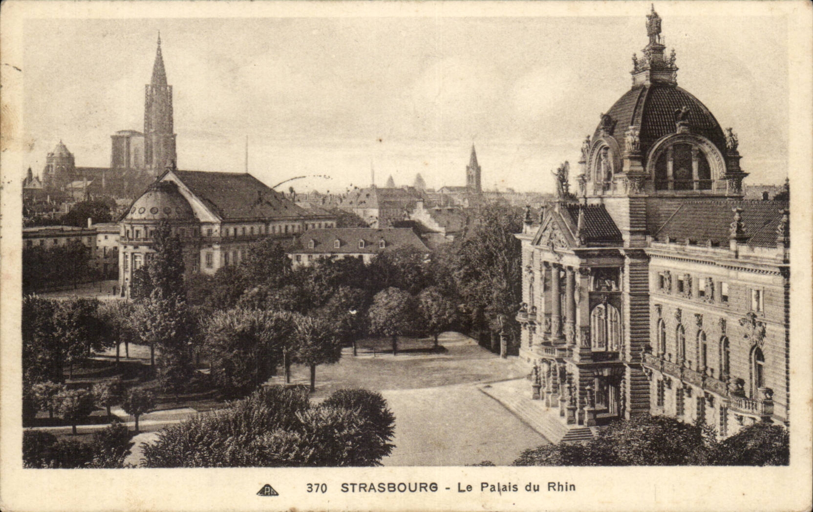 Strasbourg CPA the palate of the Rhine