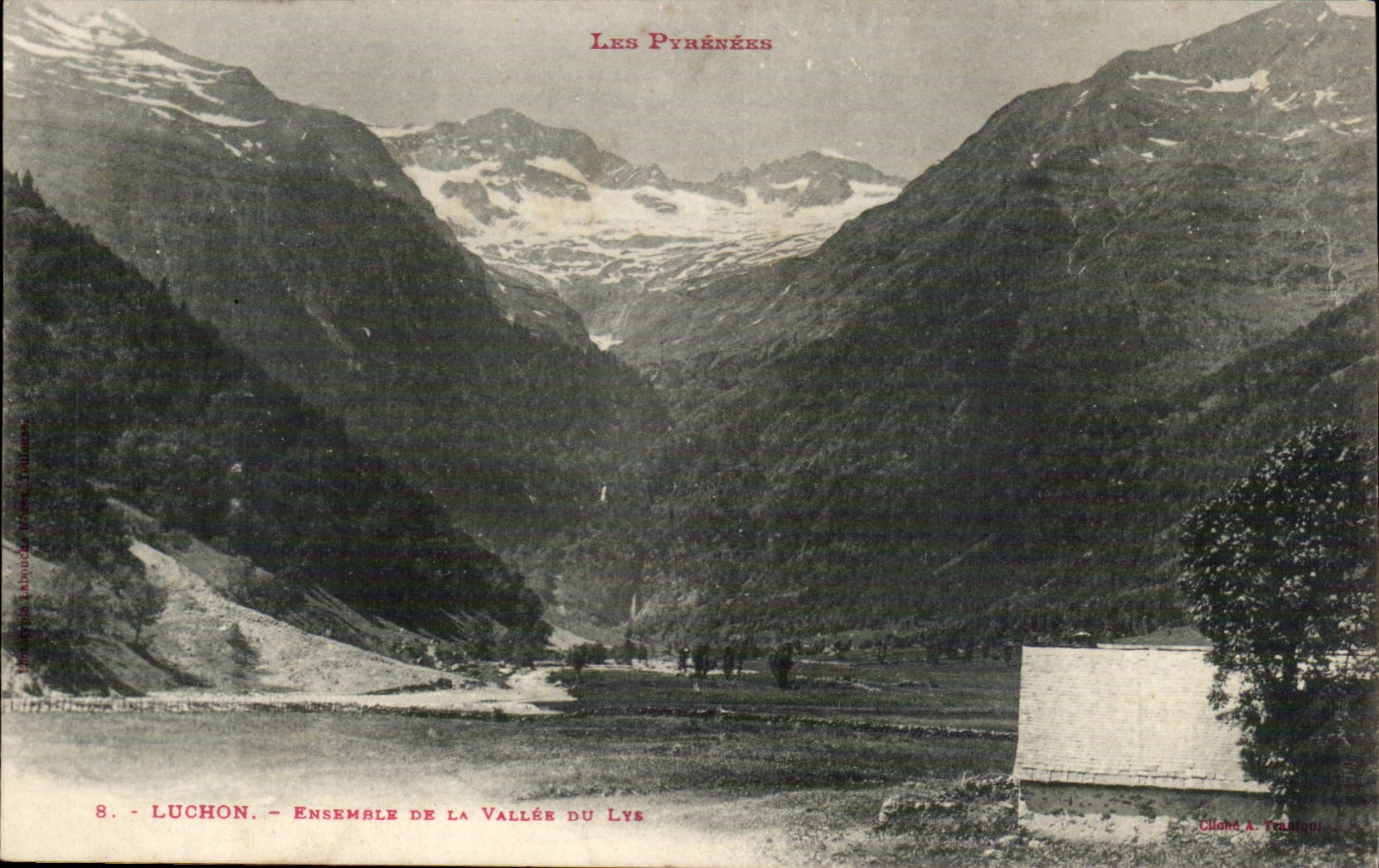 Luchon CPA Together of the valley of the Lily