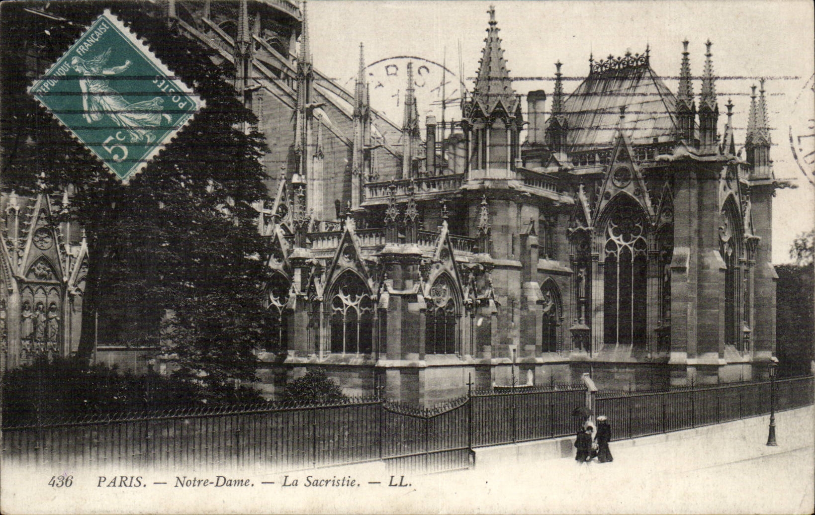 Paris CPA Notre DAme La SAchristie