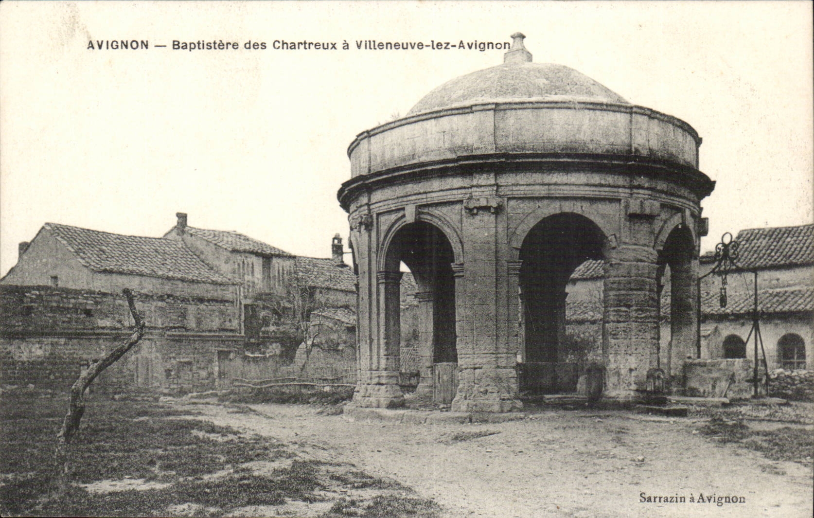 Avignon CPA Baptistere der Carthusian Monche hat Villeneuve lez Avignon