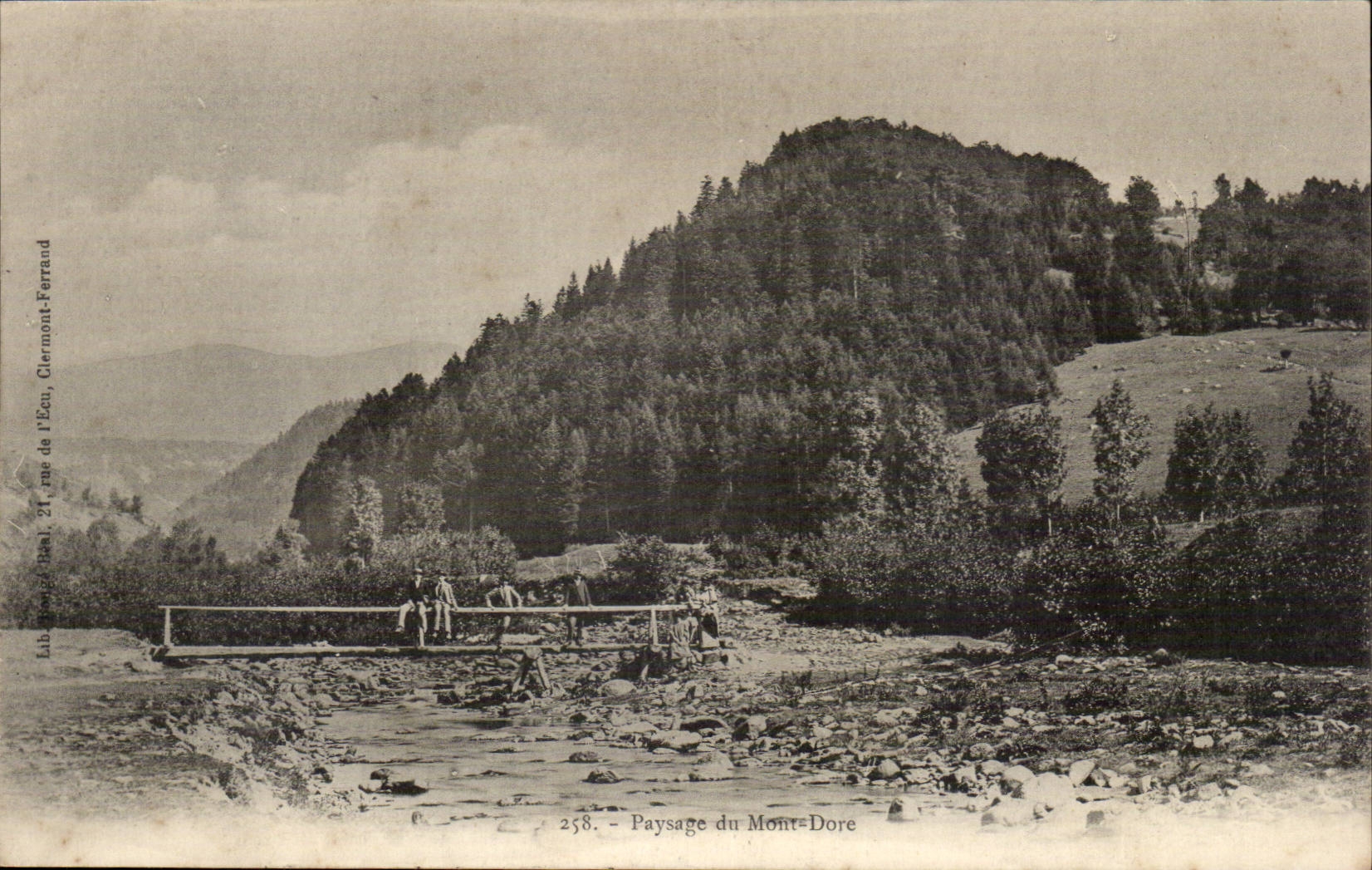 CPA Paysage of the Mount Gilds