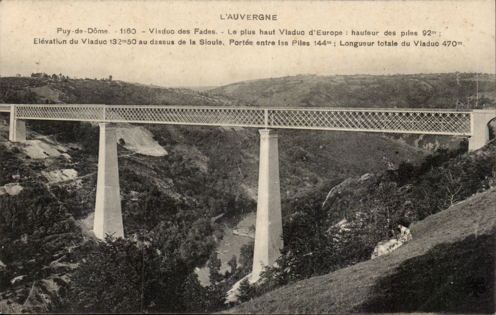Auvergne CPA Puy de Dome Viaduct