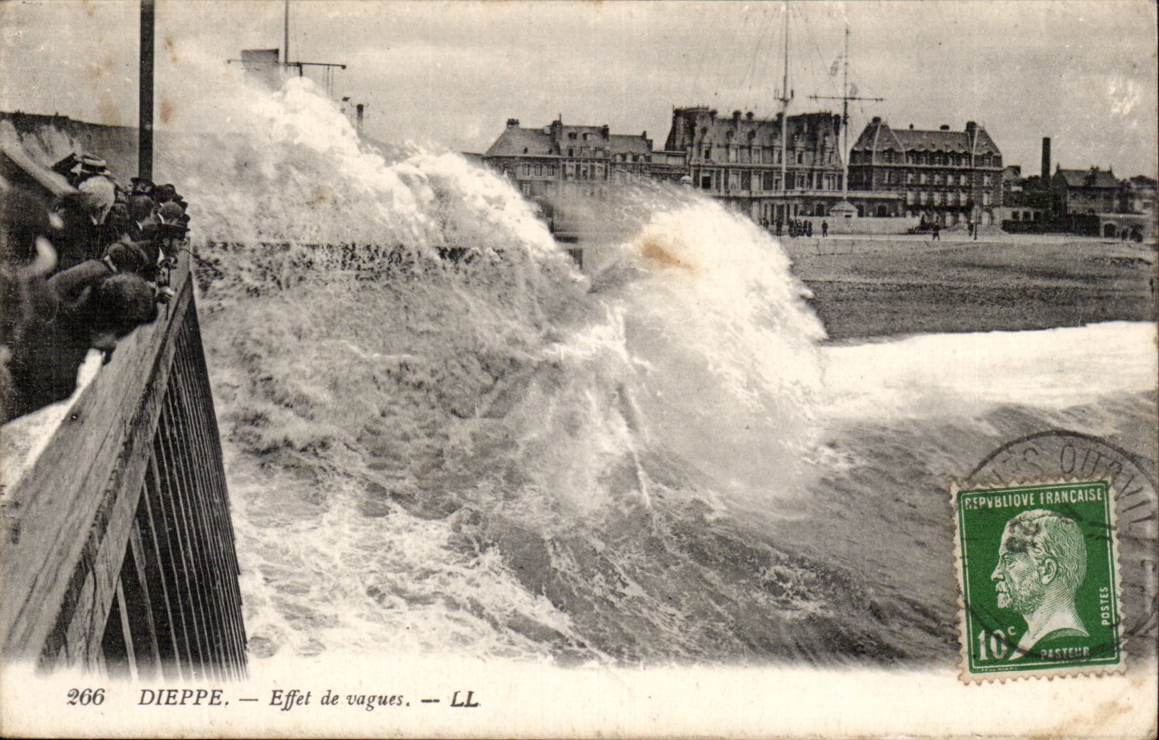 Dieppe CPA Effekt der Wellen