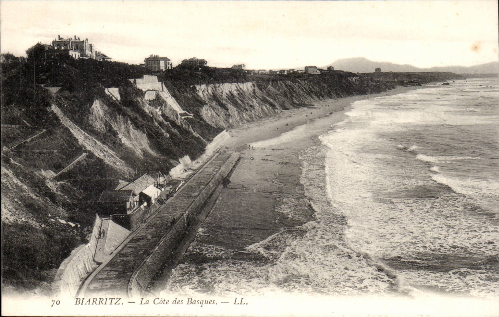 Biarritz CPA La cote des Basques