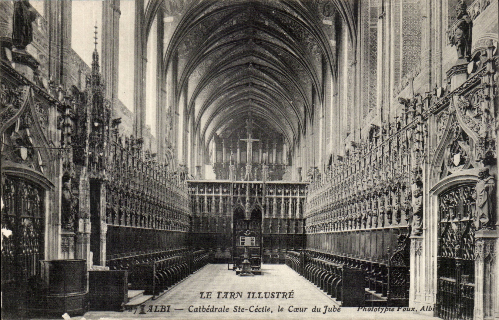 Herz Kathedrale Co Cecile der Albi-CPA von Jube