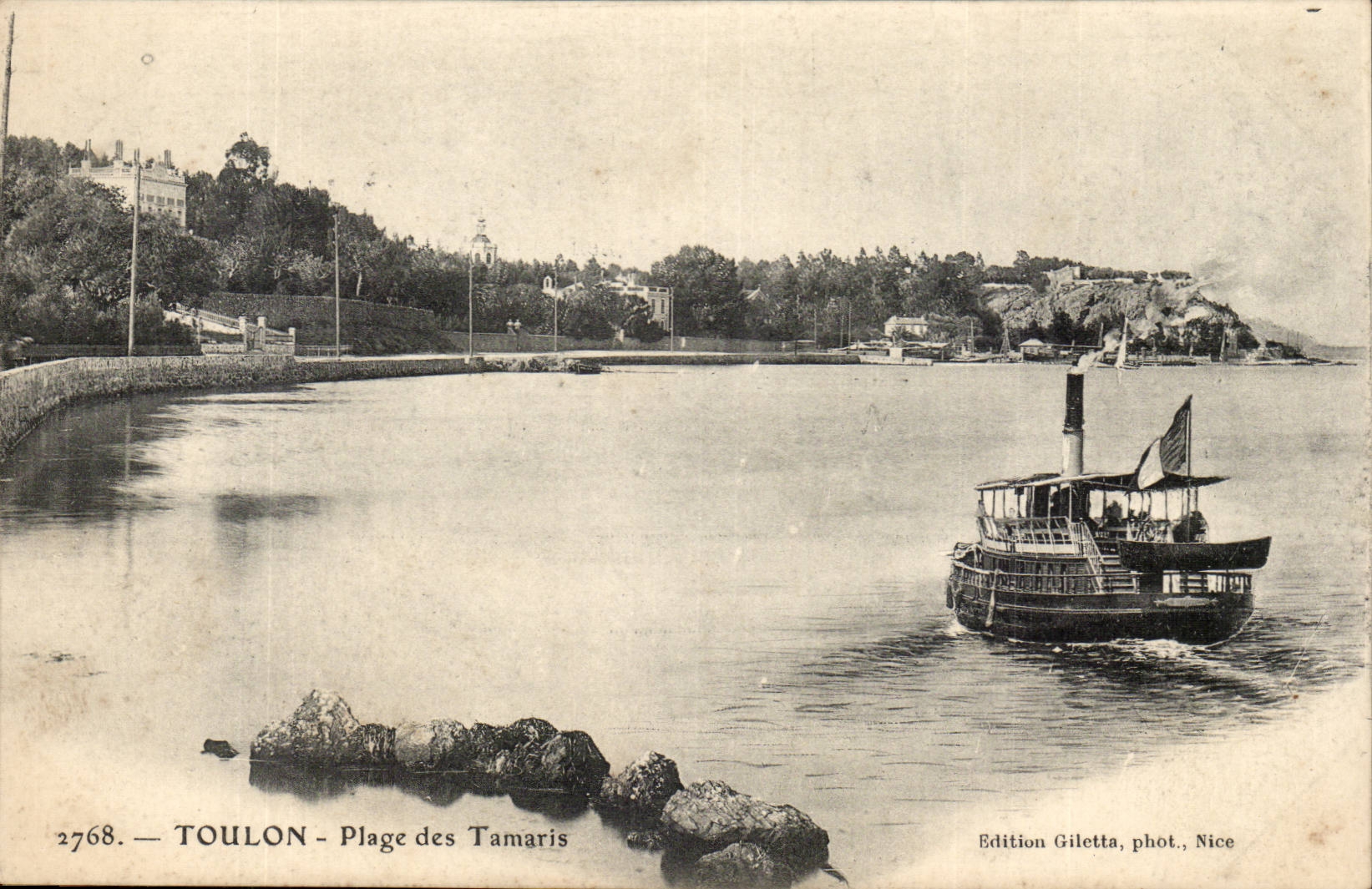 Toulon CPA beach of Tamaris