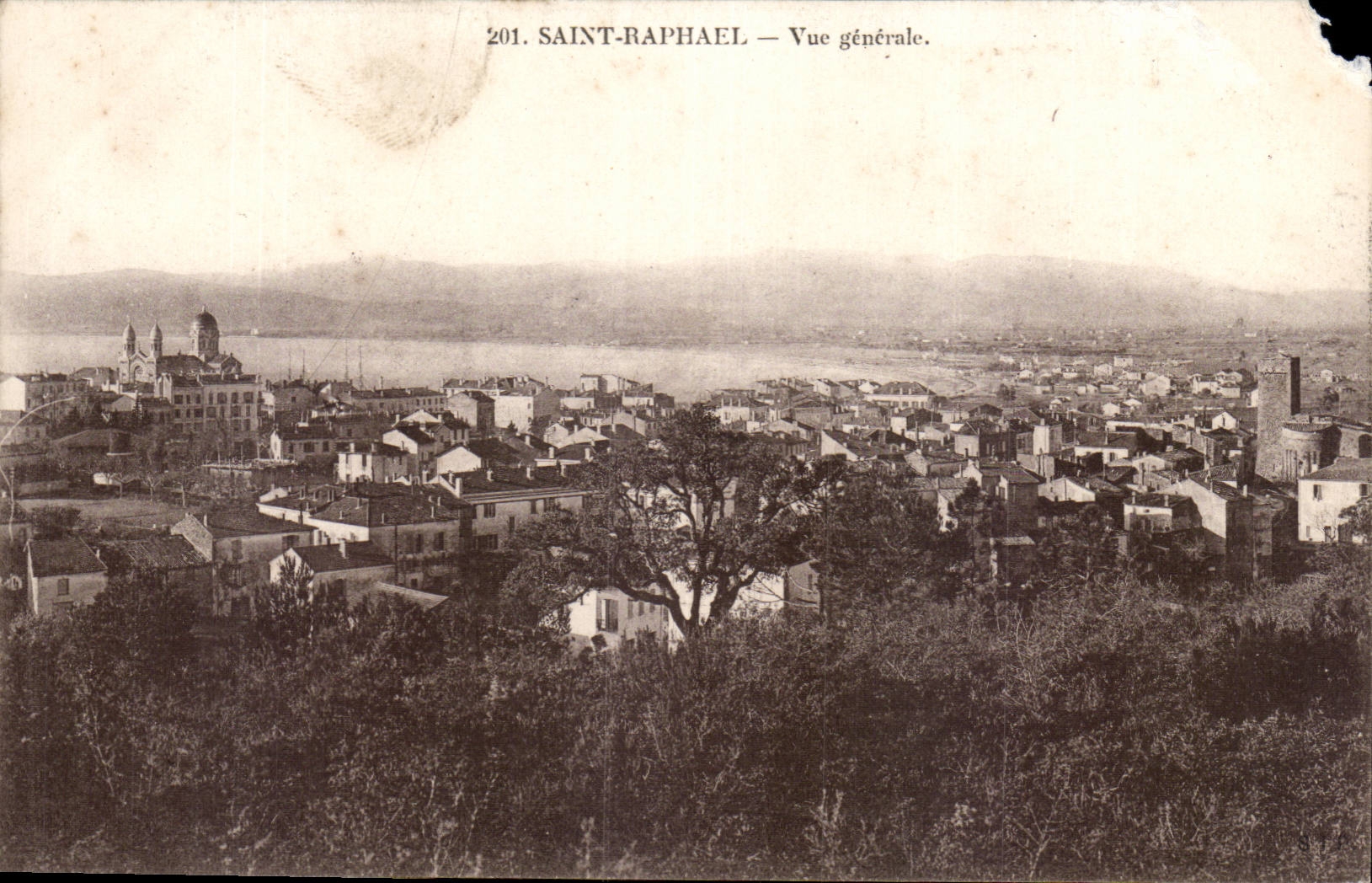 Saint Raphael CPA Vue generale