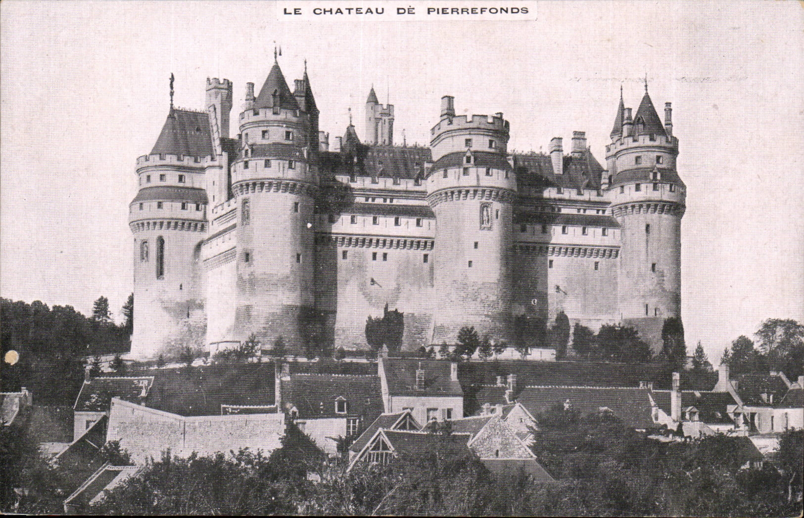 CPA Chateau de Pierrefonds
