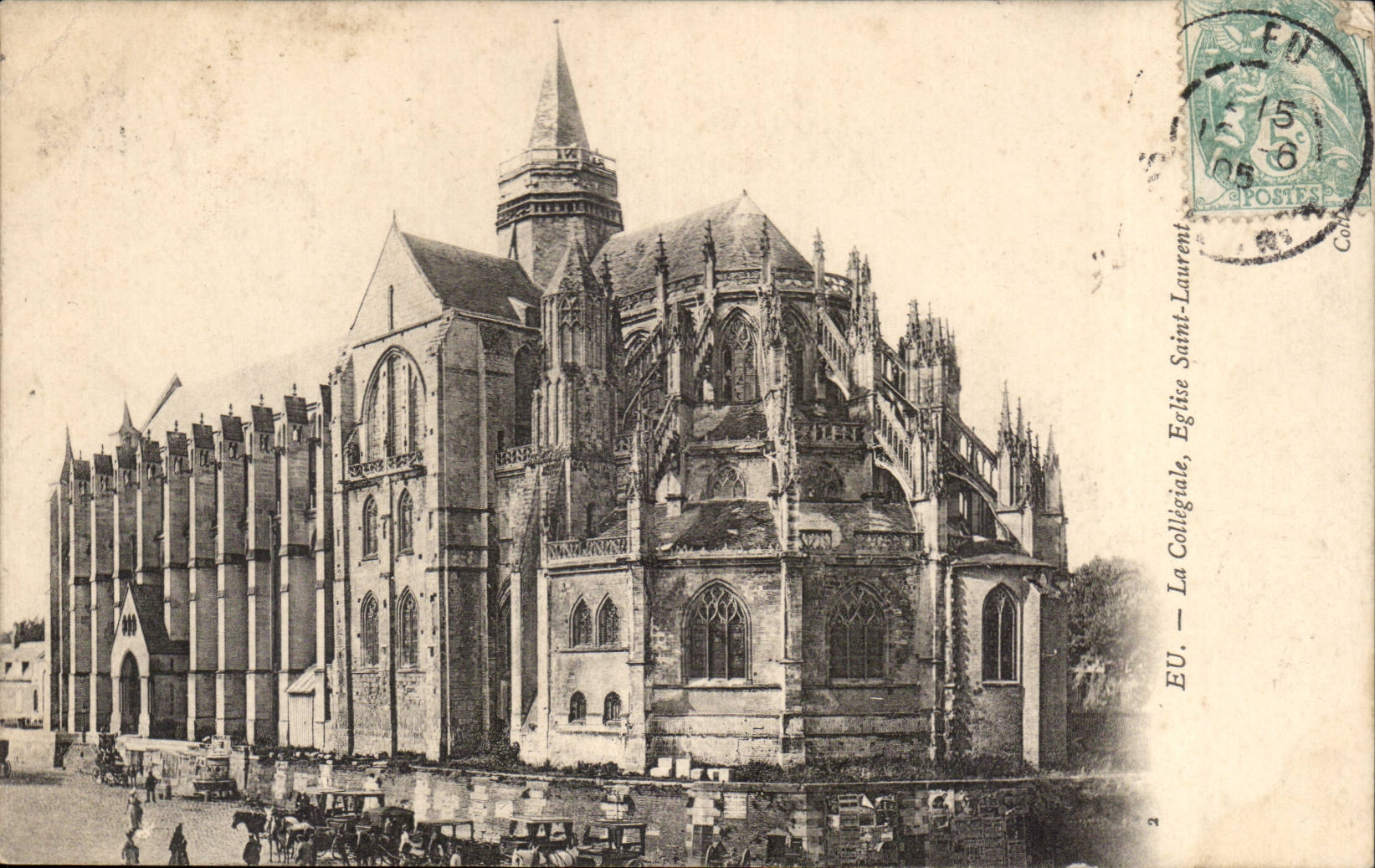 - Das kollegiale - Saint Laurent-Kirche haben - CPA