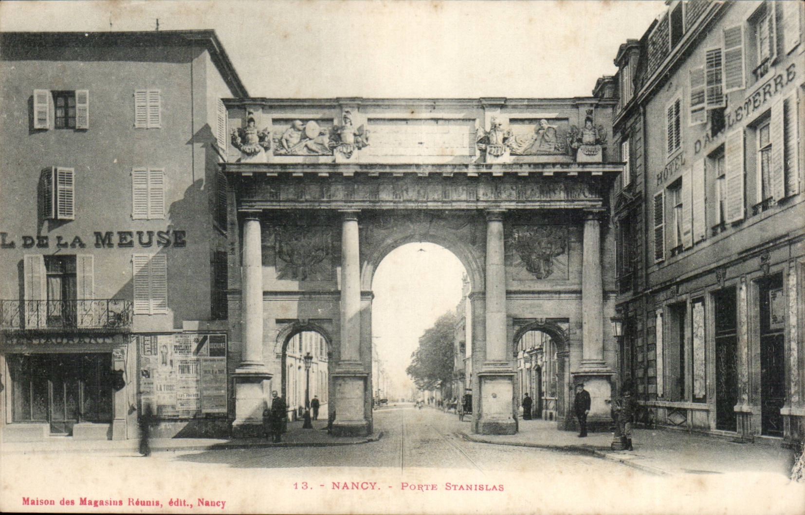 Nancy - Porte Stanislas - CPA 