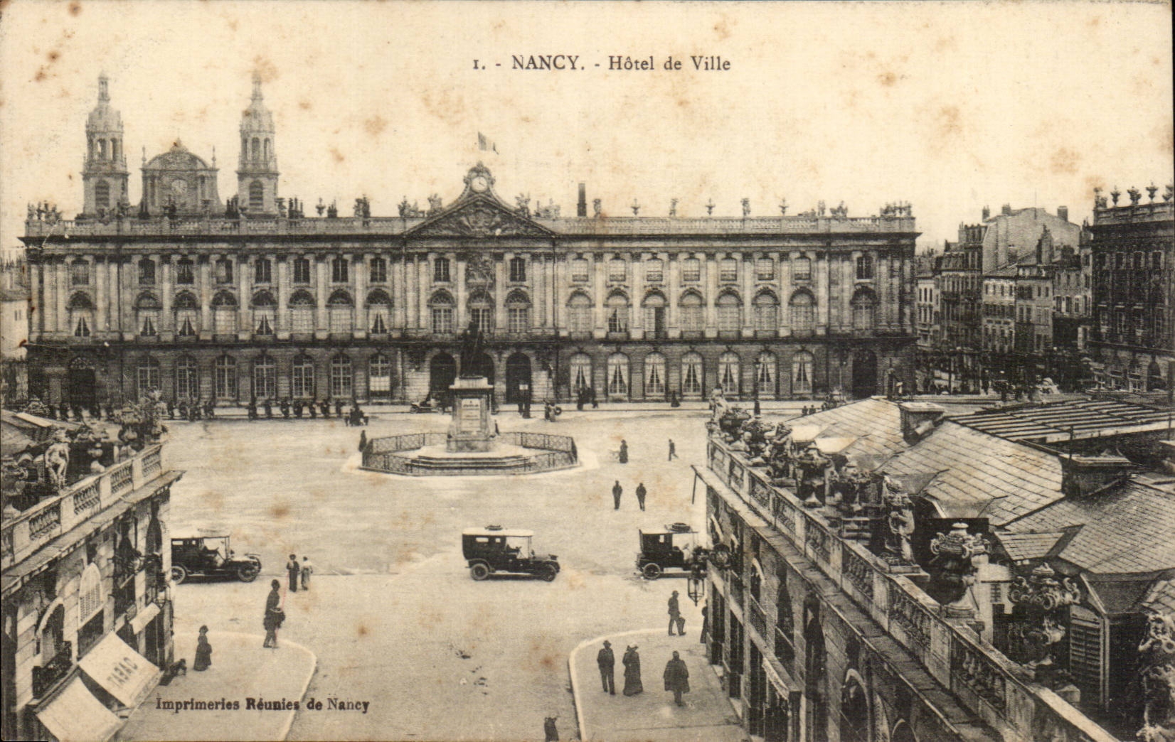 Nancy - Hotel de Ville - CPA 