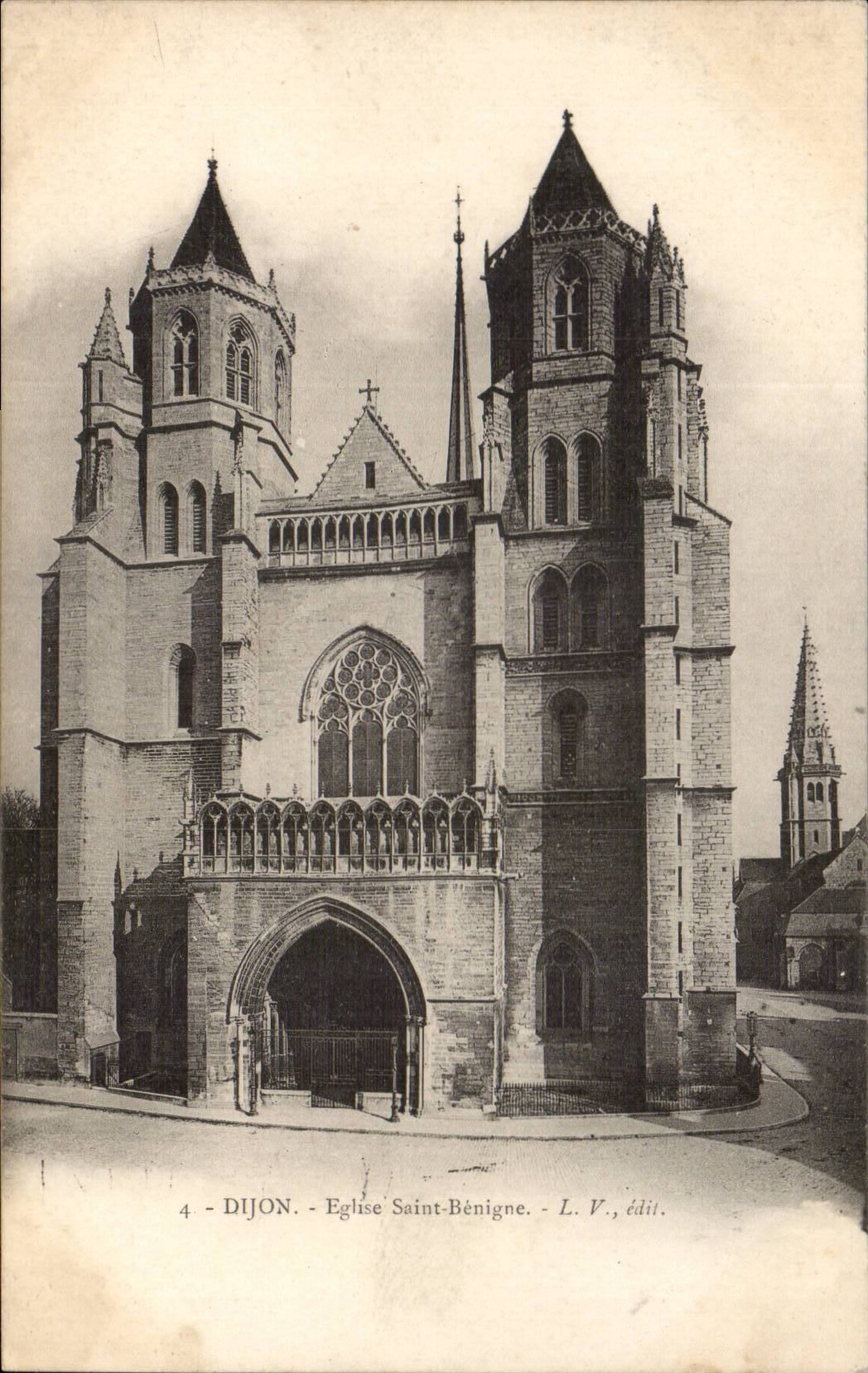 Dijon - Church Saint Benign - CPA